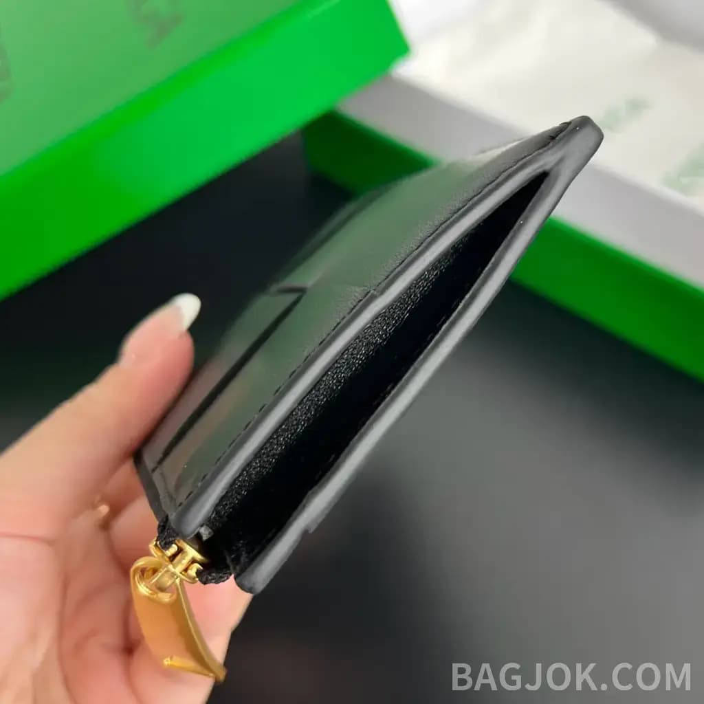 보테가베네타 보테가 베네타 카세트 지퍼 카드 케이스 (금장) 상세 이미지
