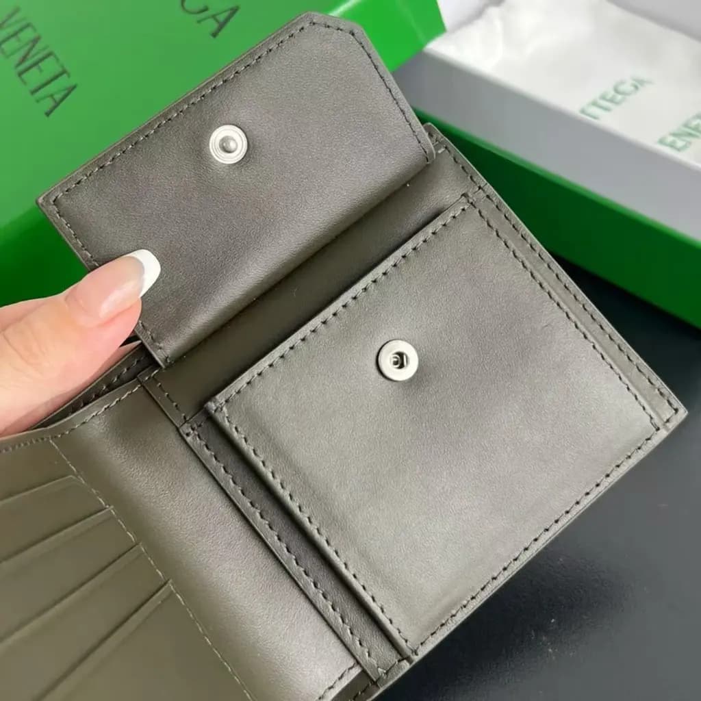 보테가베네타 보테가 베네타 인트레치아토 피콜로 카드 홀더 상세 이미지