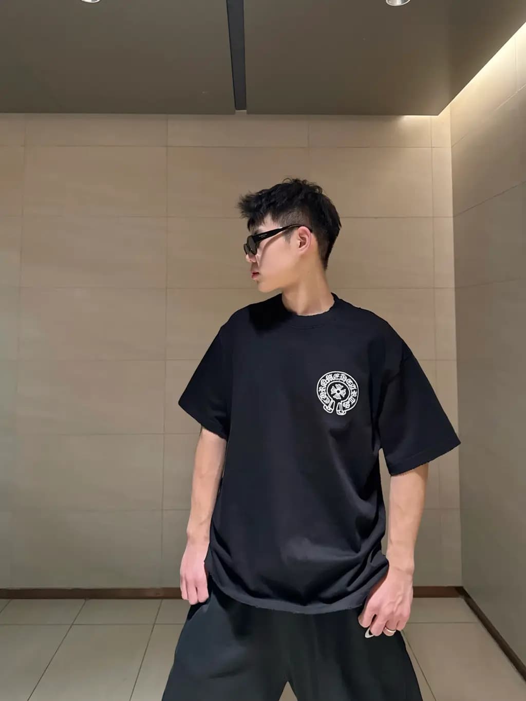 크롬하츠 크롬하츠 자수 티셔츠 상세 이미지