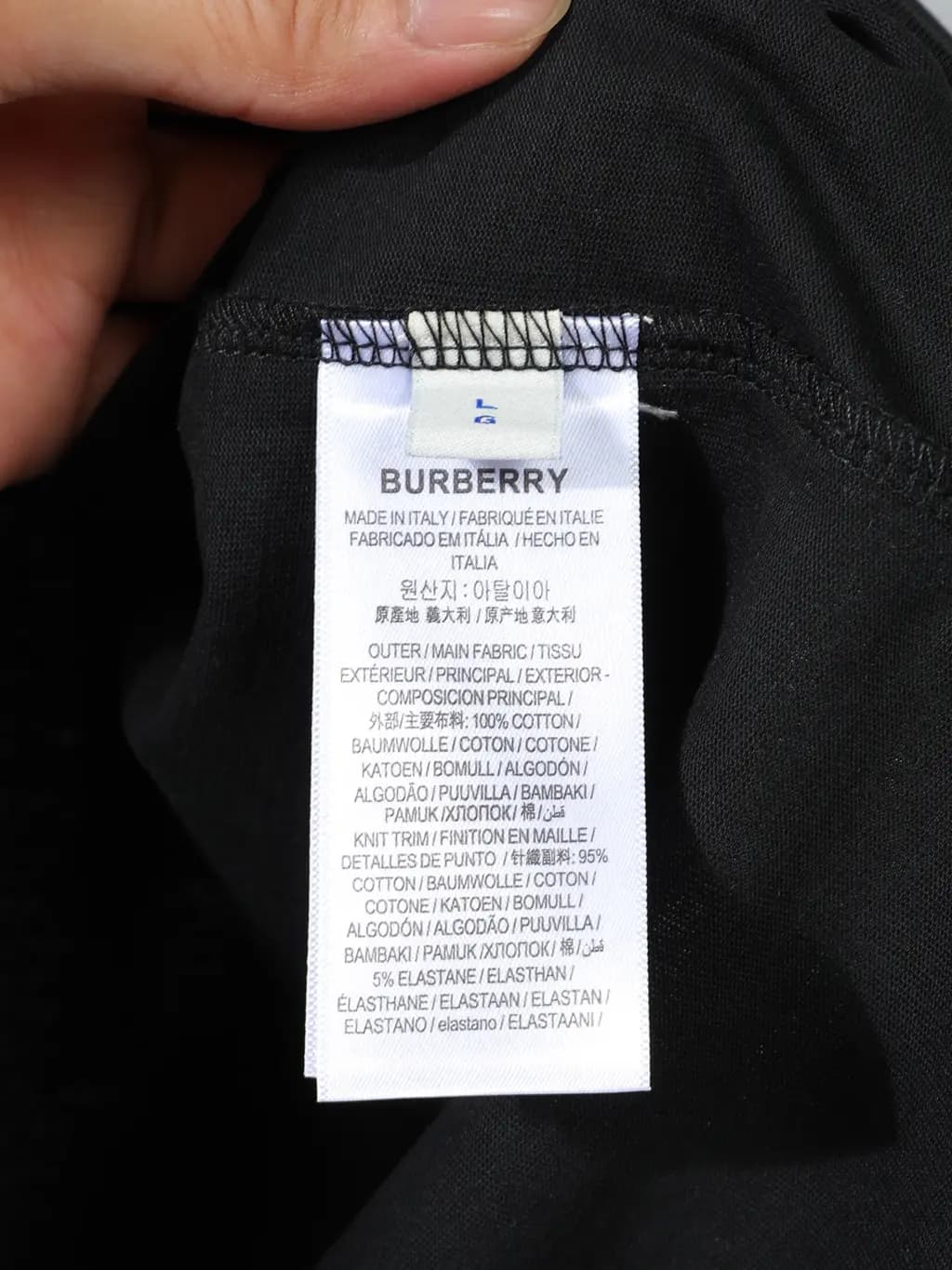 버버리 버버리 라운드 반팔 티셔츠 상세 이미지