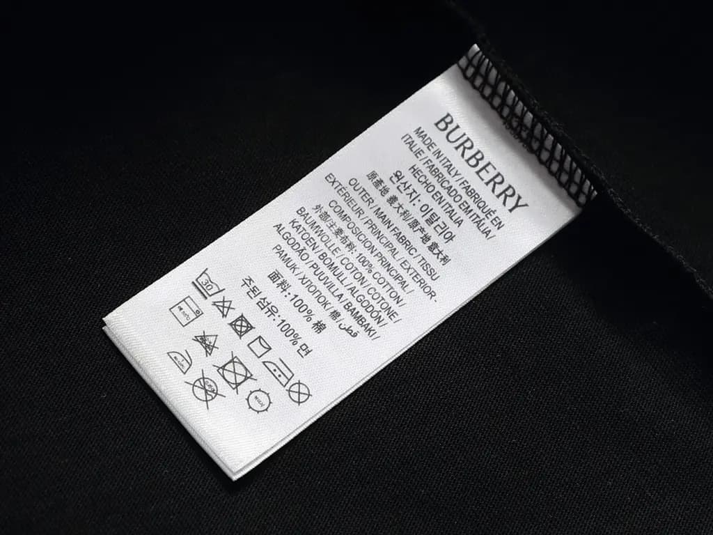버버리 버버리 체크패치 반팔 티셔츠 상세 이미지