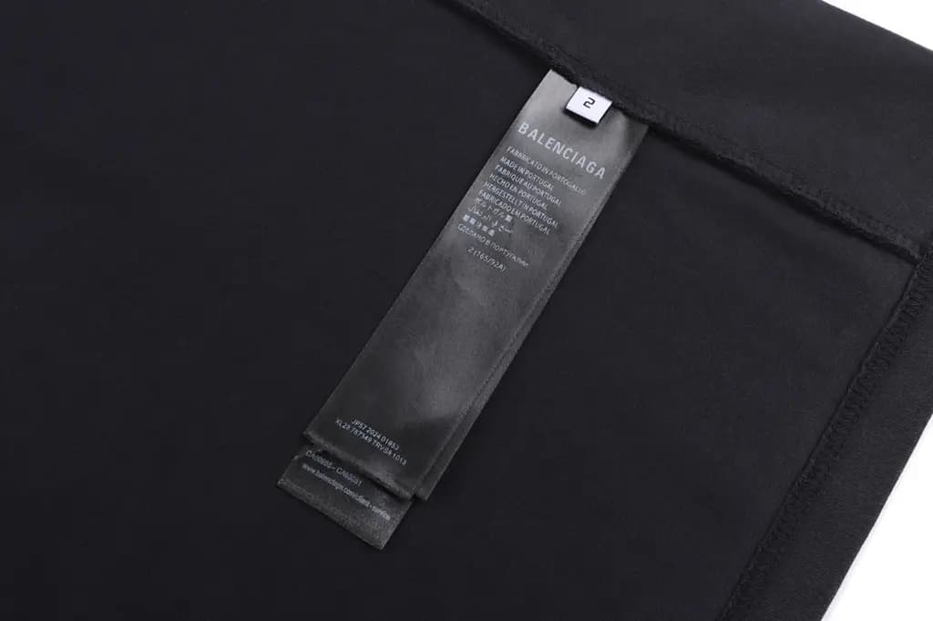 발렌시아가 발렌시아가 디졸브 프린트 반팔 티셔츠 상세 이미지