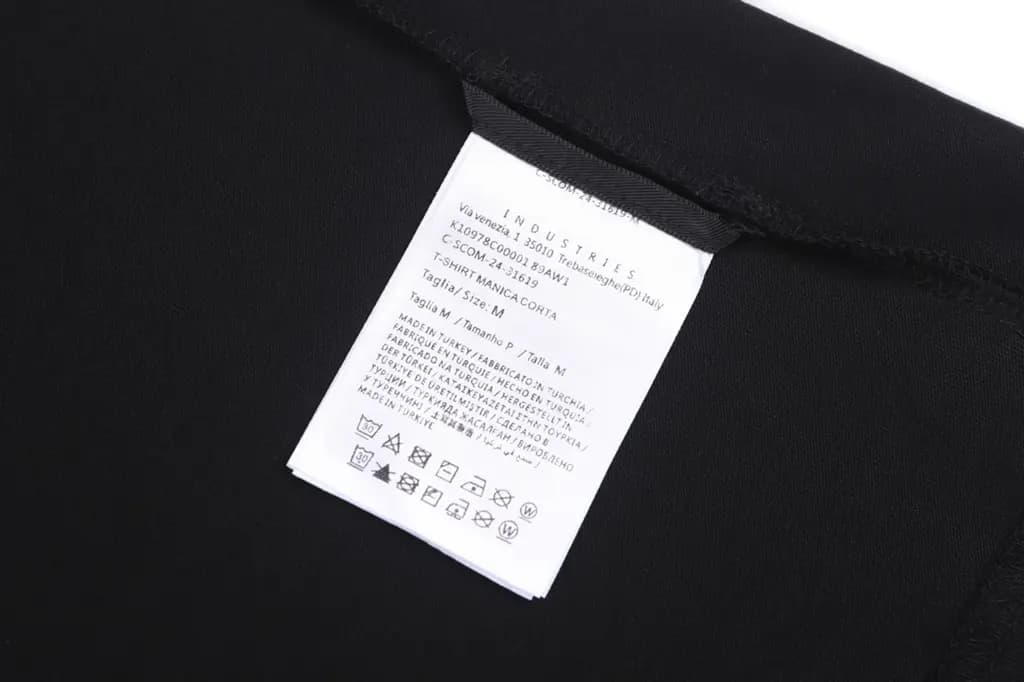 몽클레어 몽클레어 로고 웨빙 반팔 티셔츠 상세 이미지