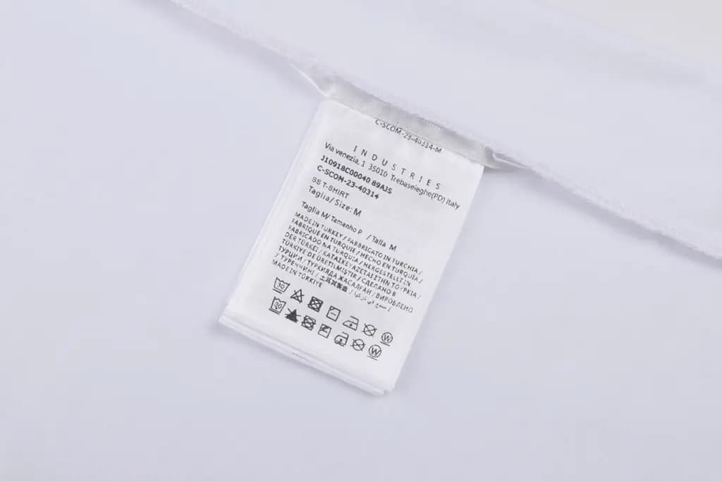 몽클레어 몽클레어 로고 배지 프린트 반팔티 상세 이미지