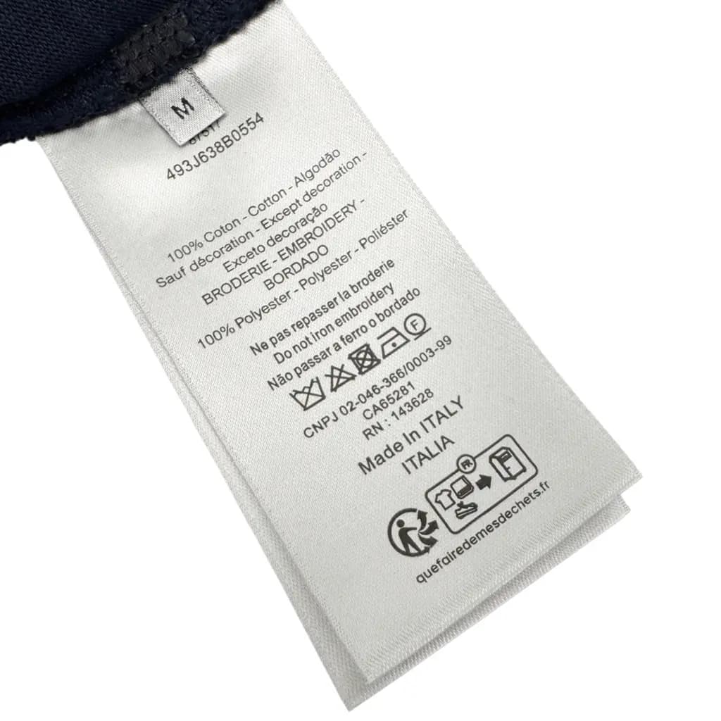 디올 디올 프렌즈 레터 타월 자수 반팔티셔츠 상세 이미지