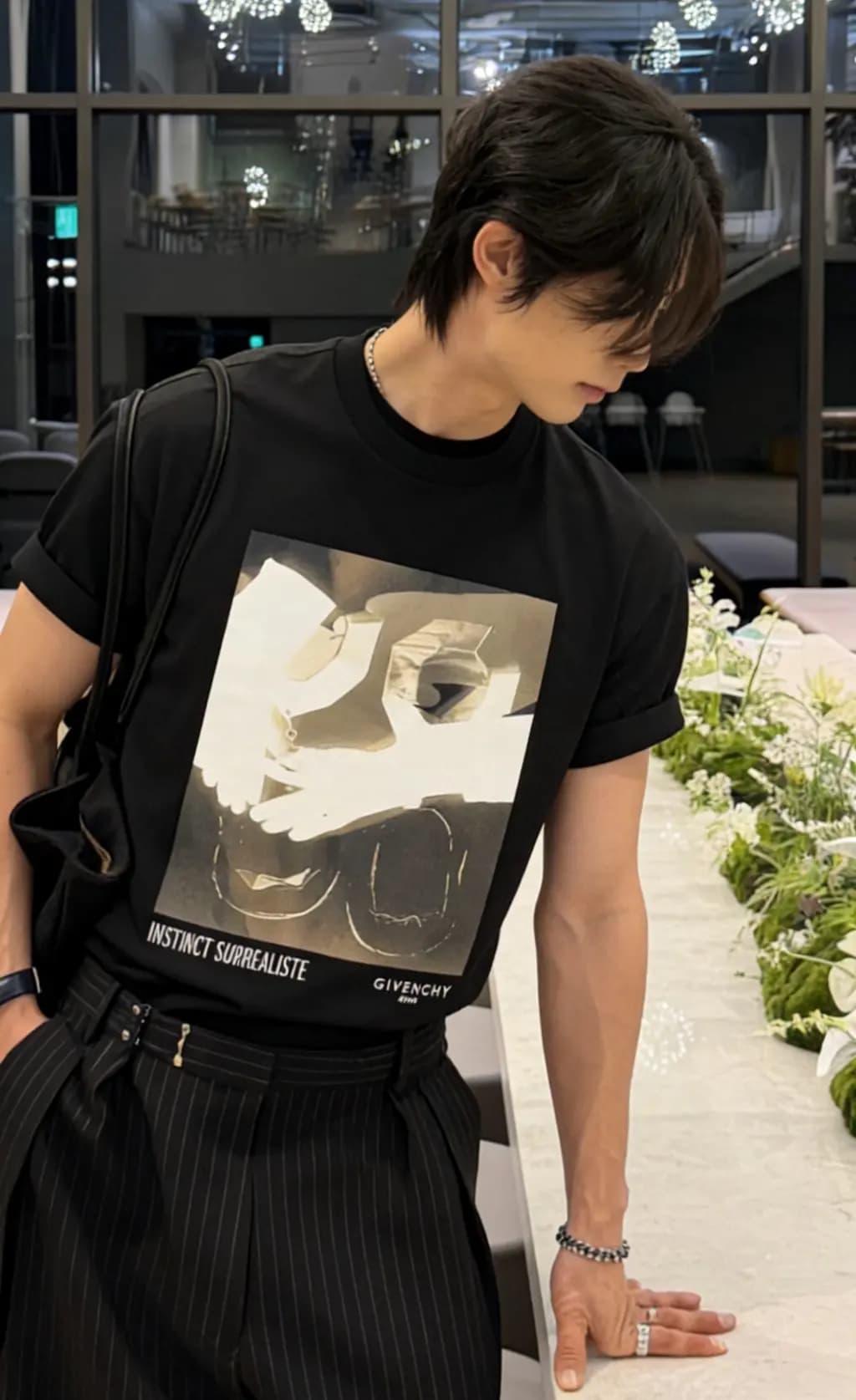 지방시 지방시 26SS 컬러 블록 프린트 반팔 티셔츠 상세 이미지