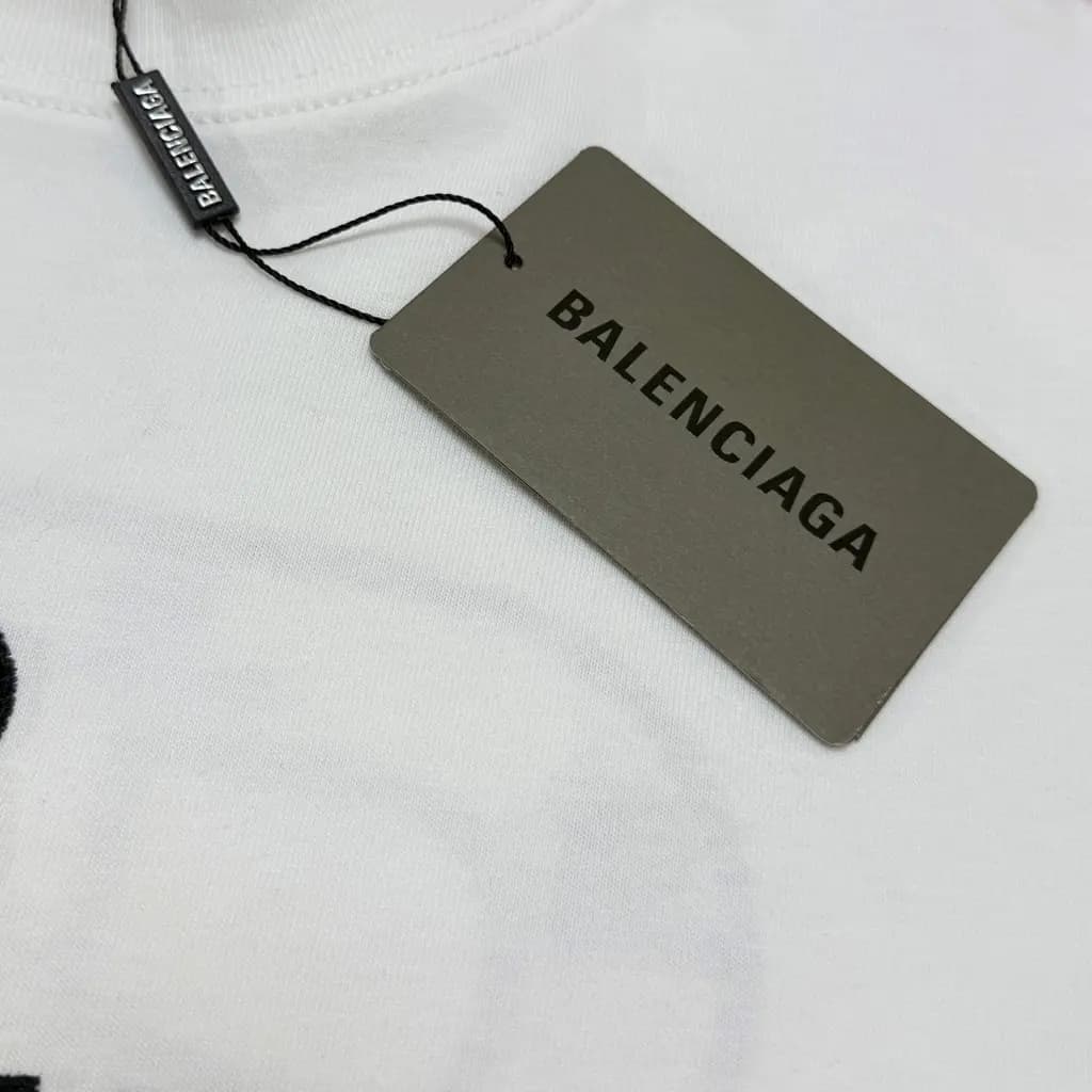 발렌시아가 발렌시아가 헤비 워시 크루넥 반팔티셔츠 상세 이미지