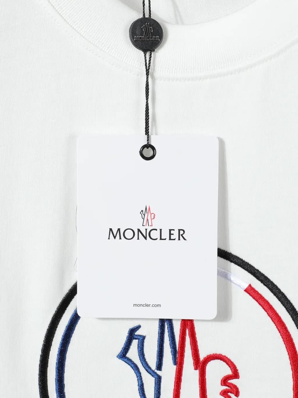 몽클레어 몽클레어 26SS 레터링 로고 반팔 티셔츠 상세 이미지