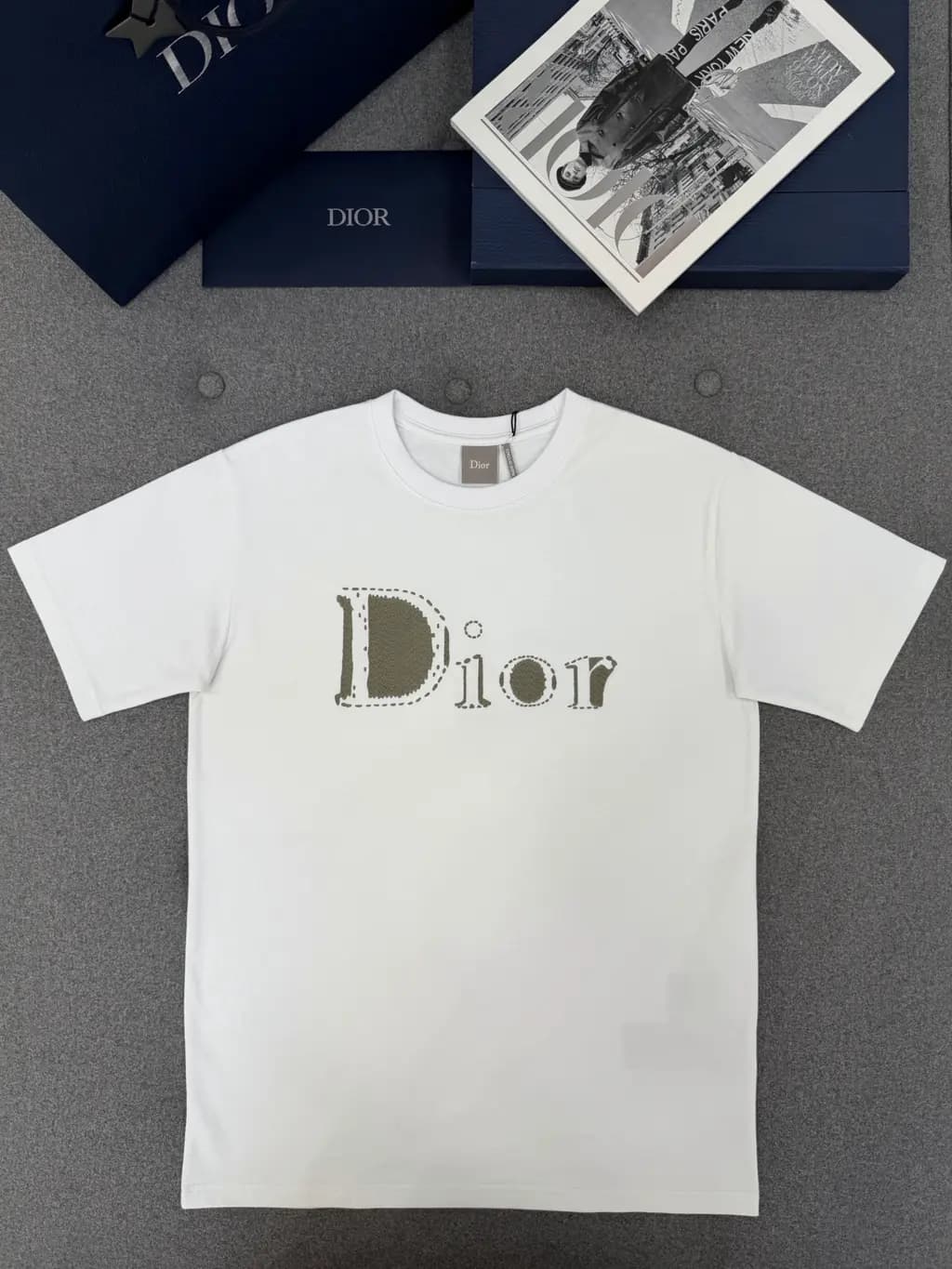 디올 루즈핏 반팔 티셔츠