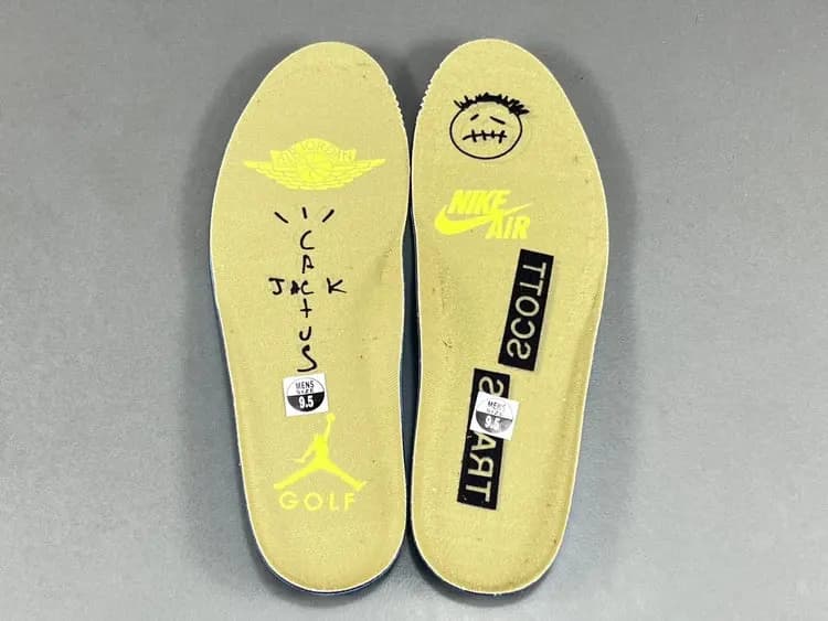 나이키 나이키 조던1 x 트래비스 스캇 레트로 로우 골프 NRG 뉴트럴 올리브  상세 이미지