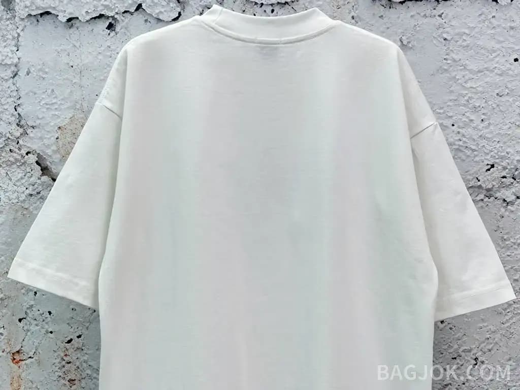 메종마르지엘라 메종 마르지엘라 520 스탬프 로고 오버핏 반팔 티셔츠 상세 이미지