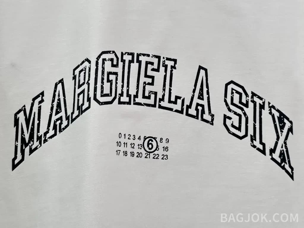 메종마르지엘라 메종 마르지엘라 아치 로고 반팔 티셔츠 상세 이미지