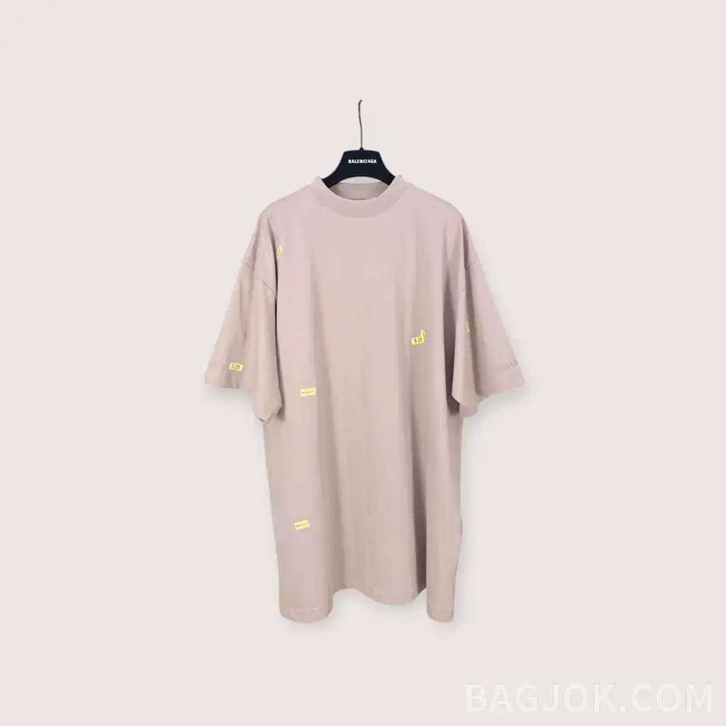 발렌시아가 26SS 520 스티커 티셔츠_대표이미지