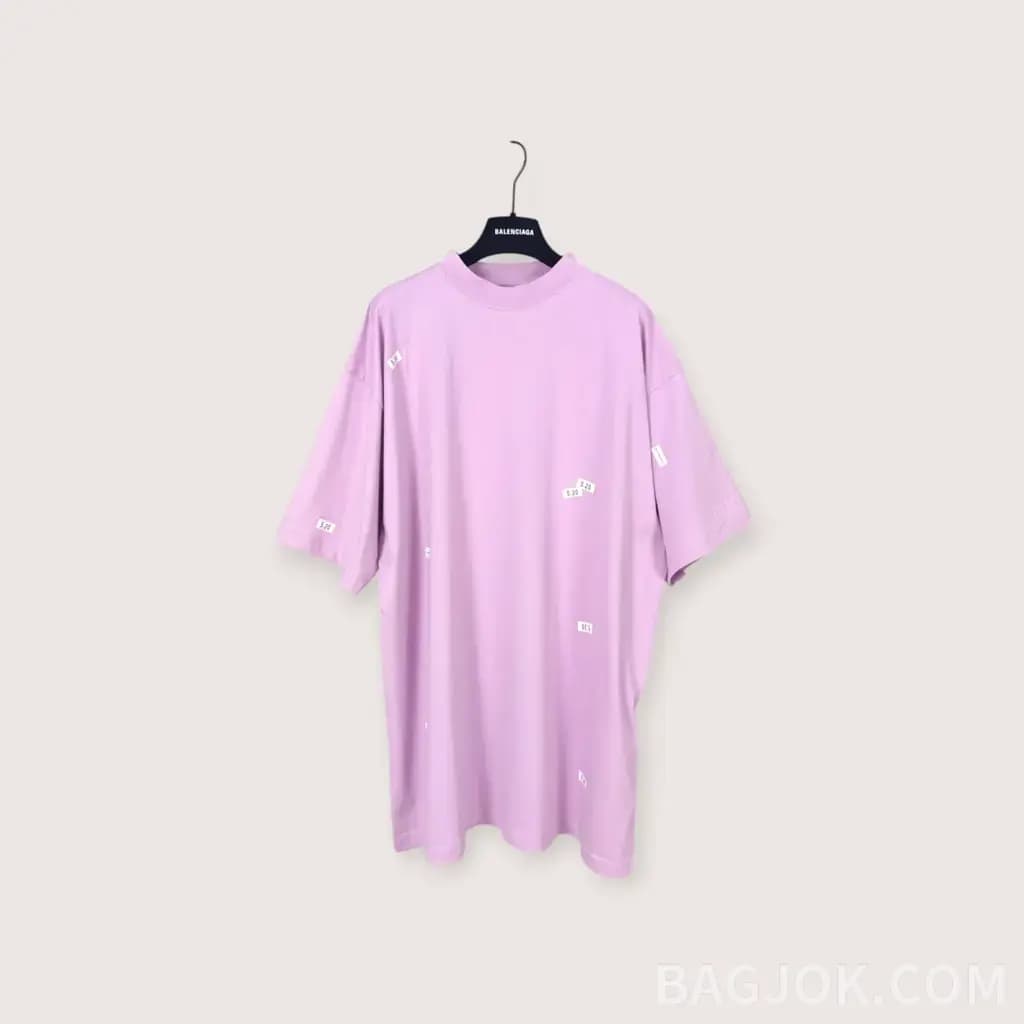 발렌시아가 26SS 520 스티커 티셔츠_대표이미지