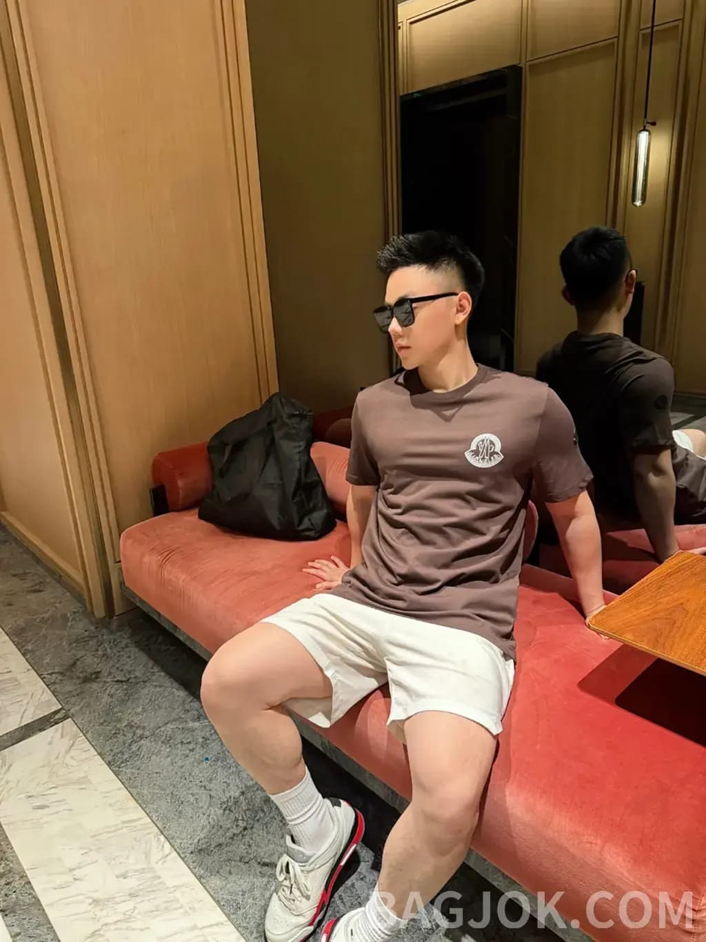 몽클레어 몽클레어 로고 반팔 티셔츠 상세 이미지
