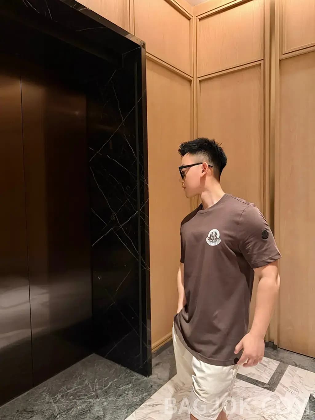 몽클레어 몽클레어 로고 반팔 티셔츠 상세 이미지