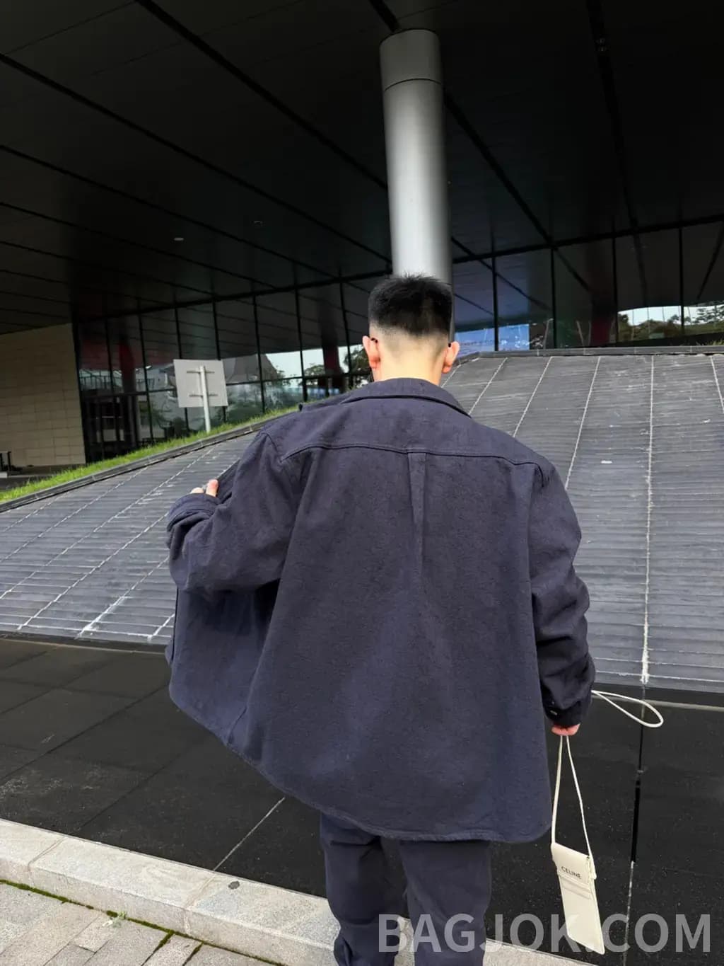 디올 디올 자카드 로고 데님 셔츠 상세 이미지