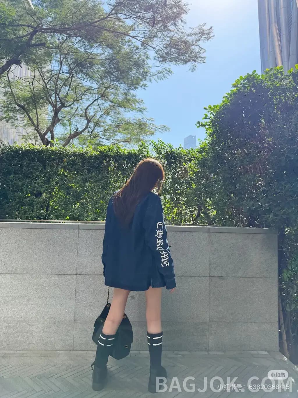 크롬하츠 크롬하츠 데님 셔츠 패딩 자켓 상세 이미지