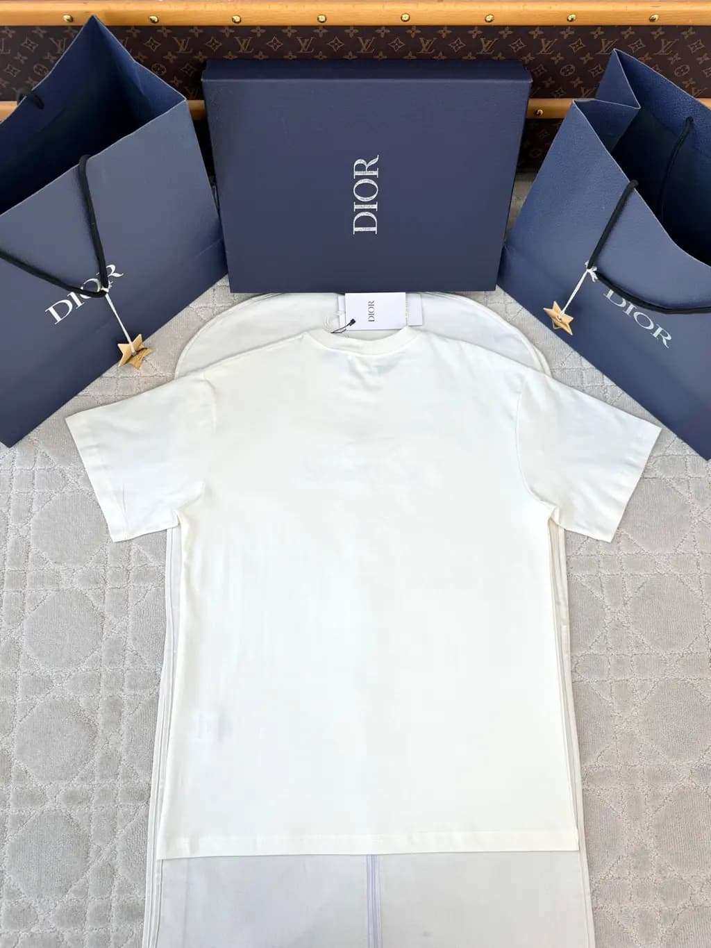 디올 디올 No Dior No Dietrich 프린트 반팔 티셔츠 상세 이미지