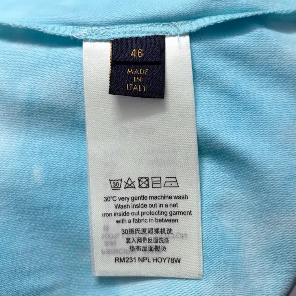 루이비통 루이비통 아이스 다이 그래픽 반팔 티셔츠 상세 이미지