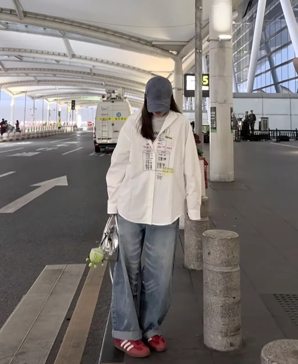메종마르지엘라 MM6 메종 마르지엘라 빈티지 그래픽 오버사이즈 셔츠 상세 이미지