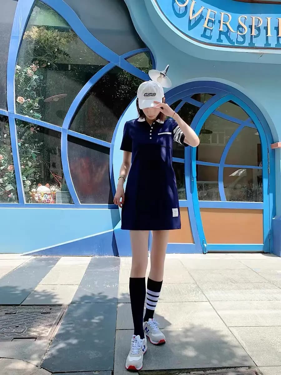 톰브라운 톰브라운 헥터 폴로 미니 원피스 상세 이미지
