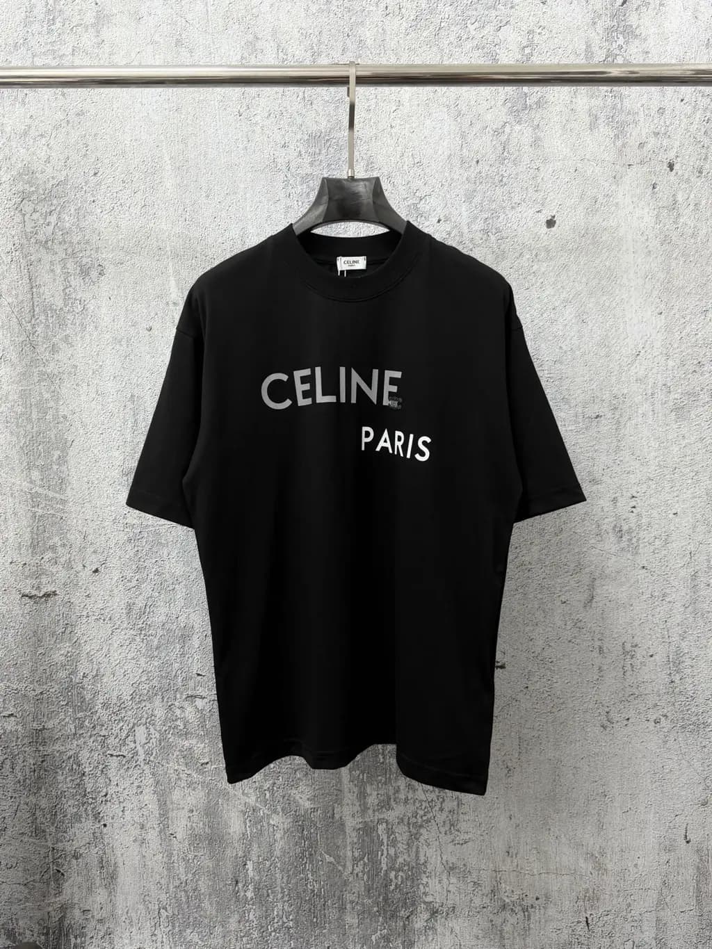 셀린느 커플 CELINE PARIS 오버핏 반팔 티셔츠
