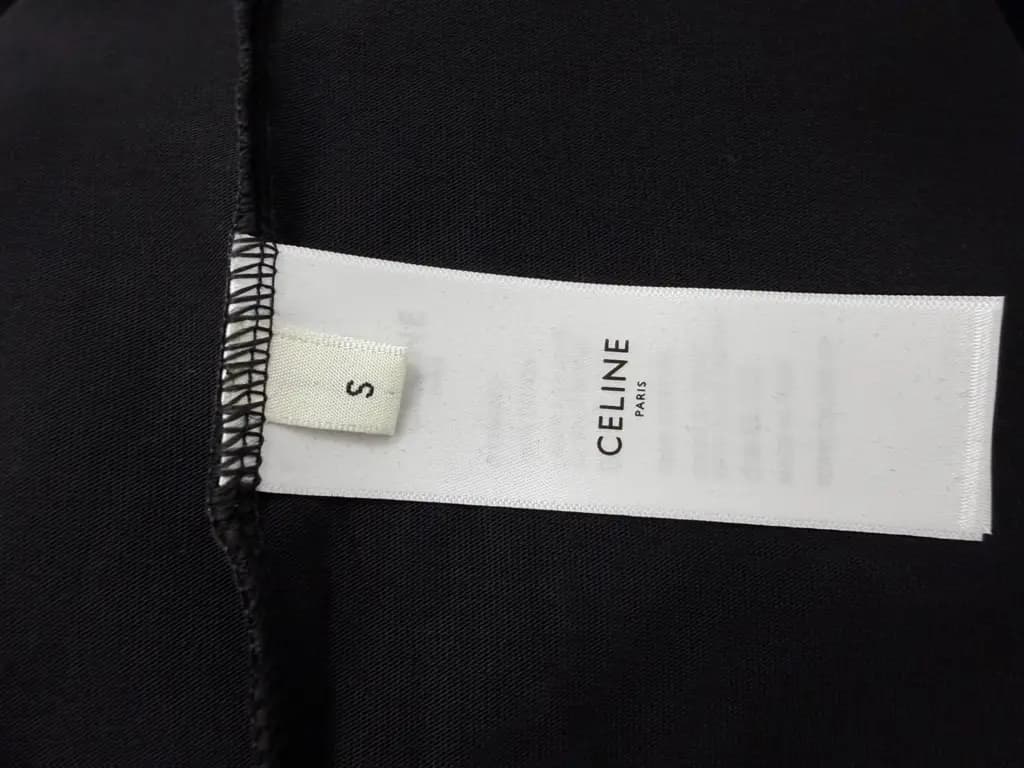 셀린느 셀린느 커플 CELINE PARIS 오버핏 반팔 티셔츠 상세 이미지