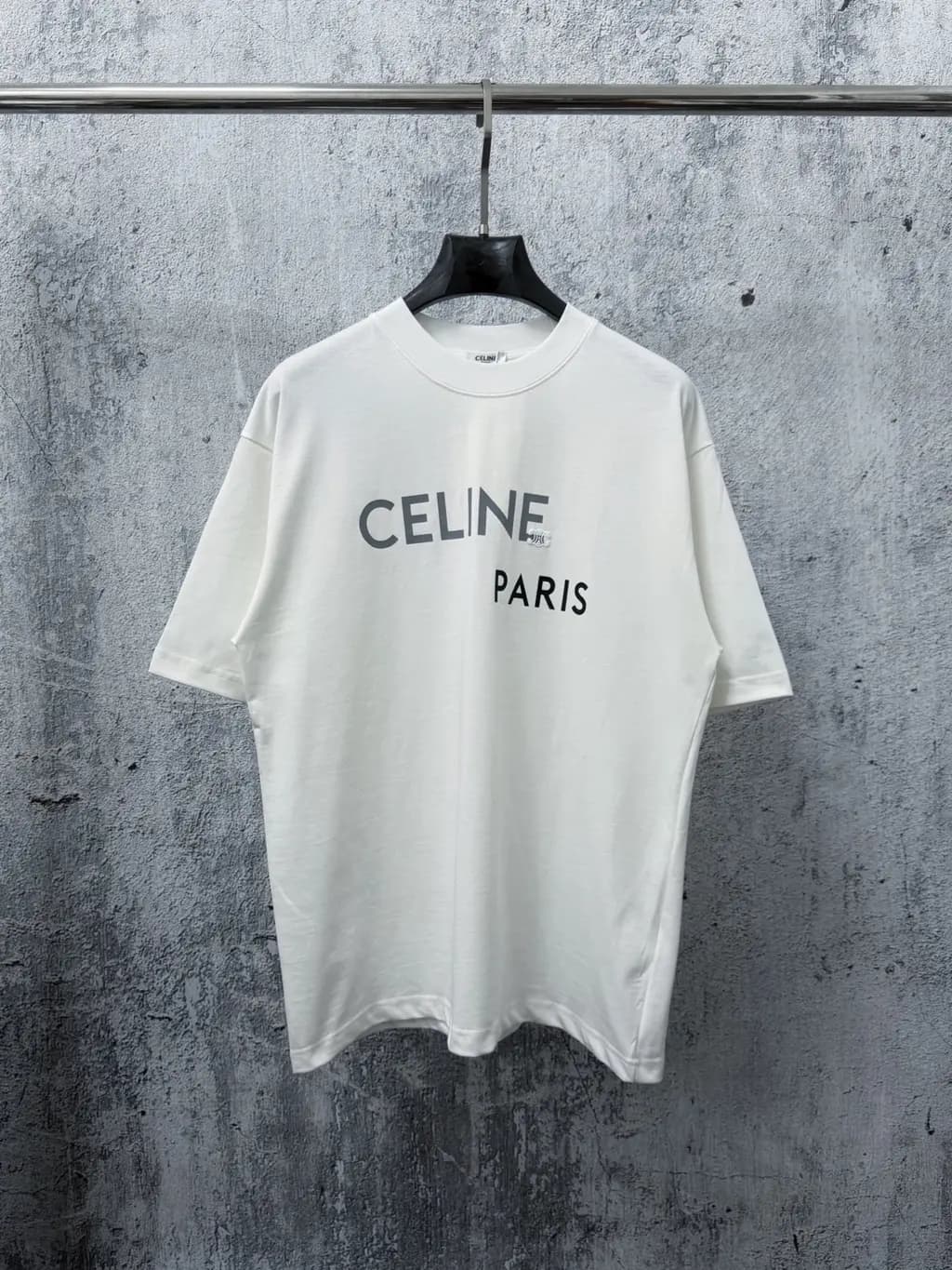 셀린느 커플 CELINE PARIS 오버핏 반팔 티셔츠