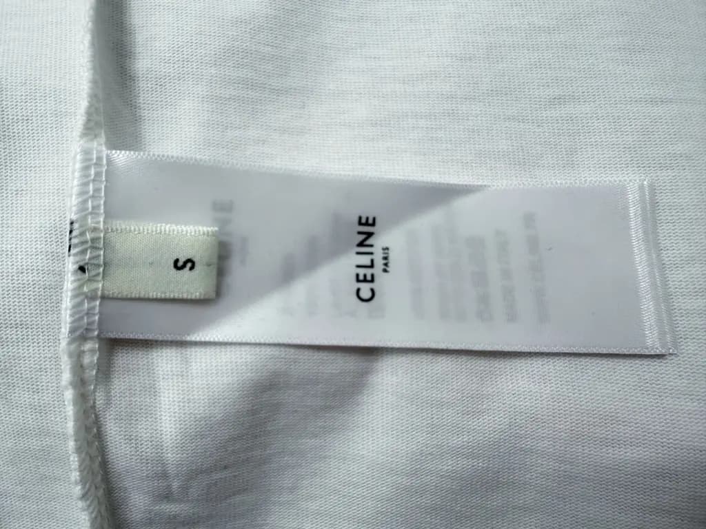 셀린느 셀린느 커플 CELINE PARIS 오버핏 반팔 티셔츠 상세 이미지