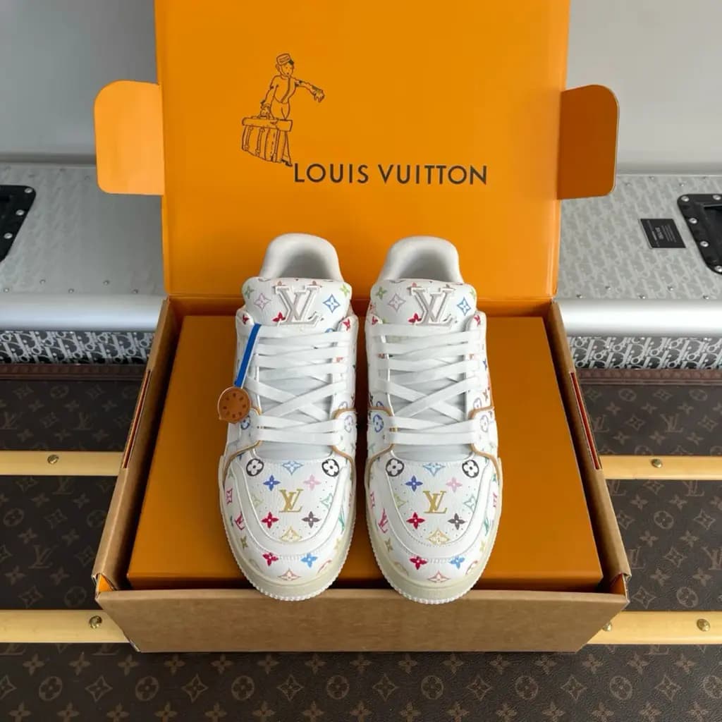루이비통 루이비통 LV x TM LV 트레이너 여성 스니커즈 상세 이미지