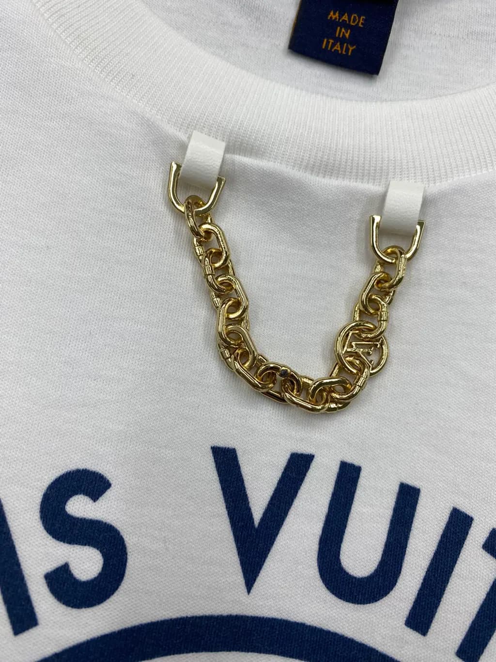 루이비통 루이비통 LV 서클 로고 오버핏 반팔 티셔츠 상세 이미지