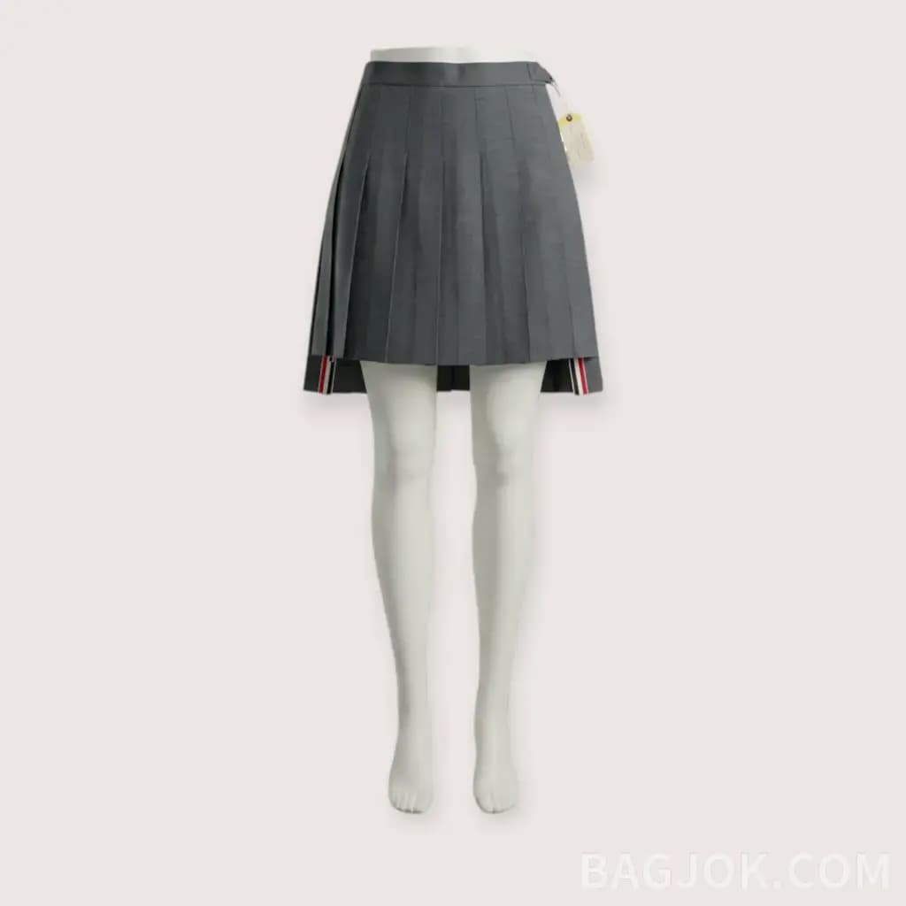 톰브라운 퓨어 울 플리츠 미니 스커트_대표이미지