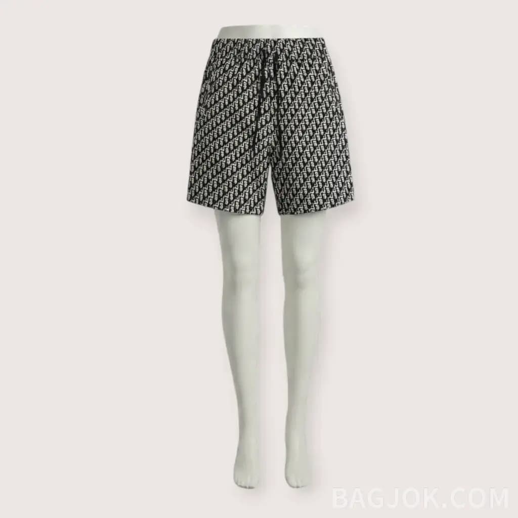 디올 올오버 자카드 오블리크 데님 쇼츠_대표이미지
