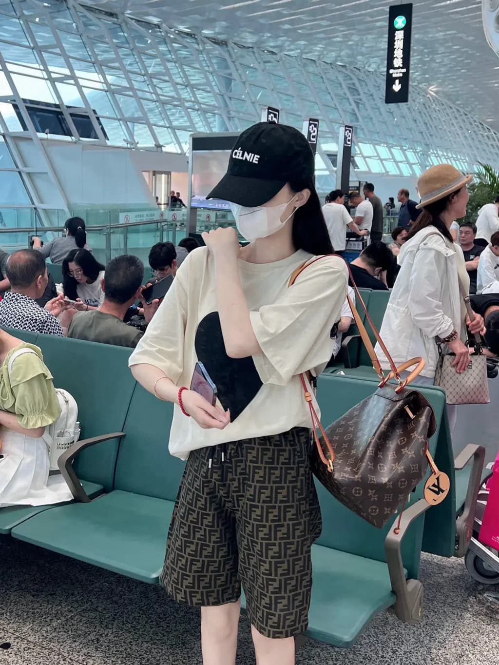 펜디 펜디 올오버 FF 자카드 쇼츠 상세 이미지