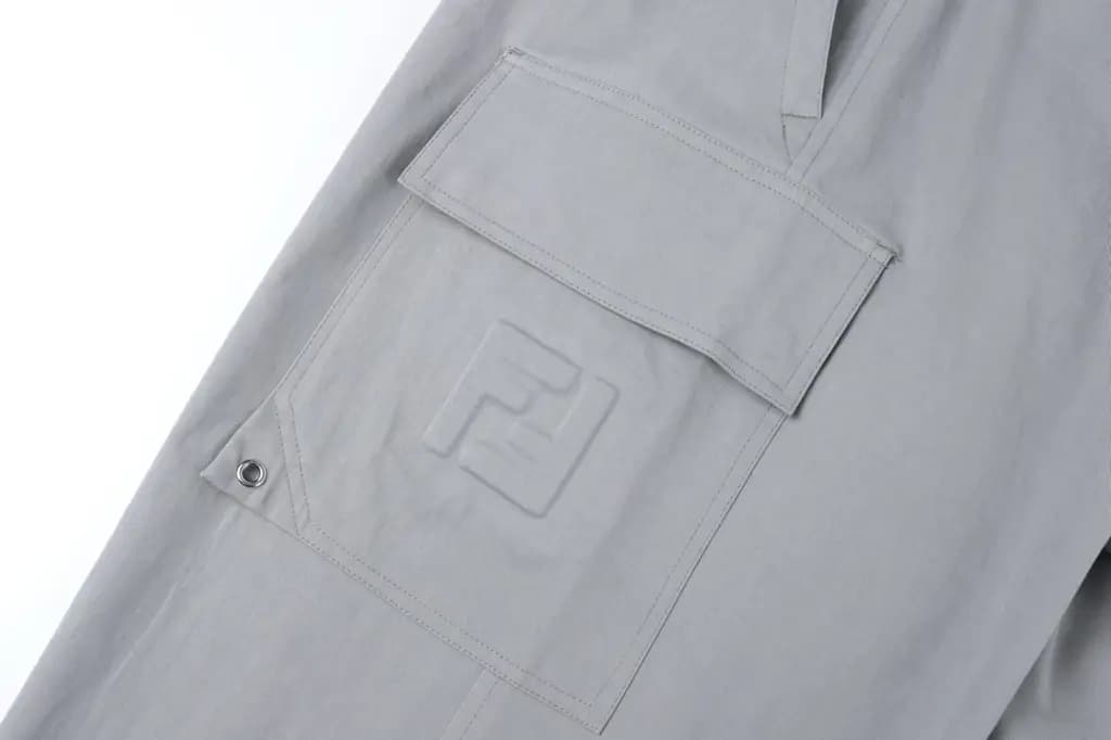 펜디 펜디 FF 로고 카고 팬츠 상세 이미지
