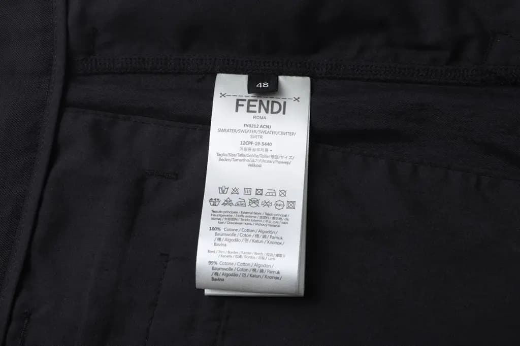 펜디 펜디 FF 로고 카고 팬츠 상세 이미지