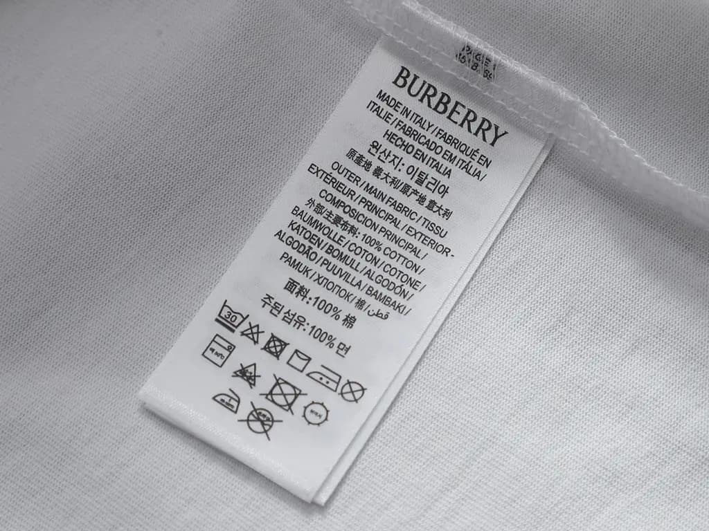버버리 버버리 비즈 자수 로고 오버핏 티셔츠 상세 이미지