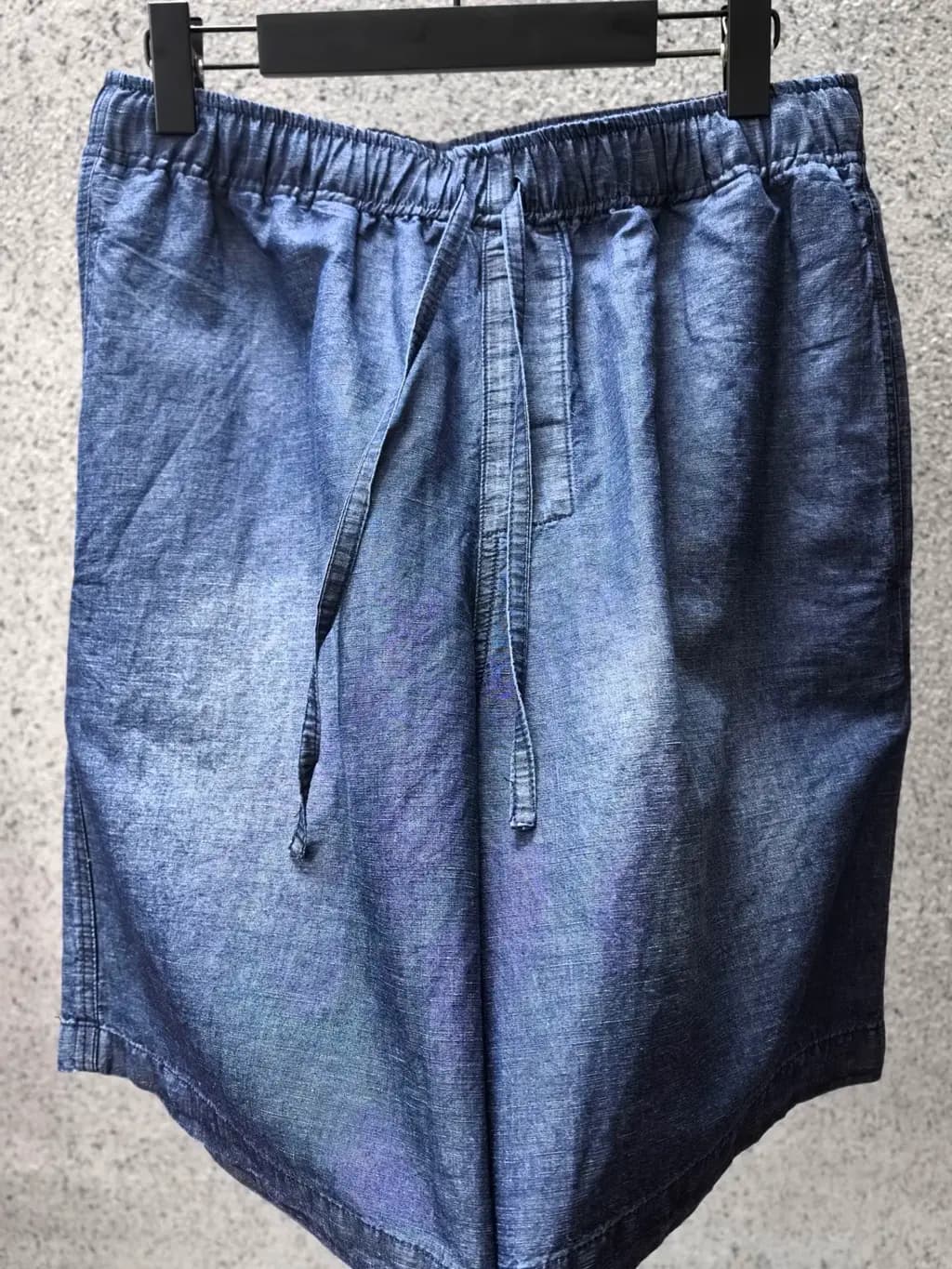 로에베 로에베 워싱 데님 숏팬츠 상세 이미지