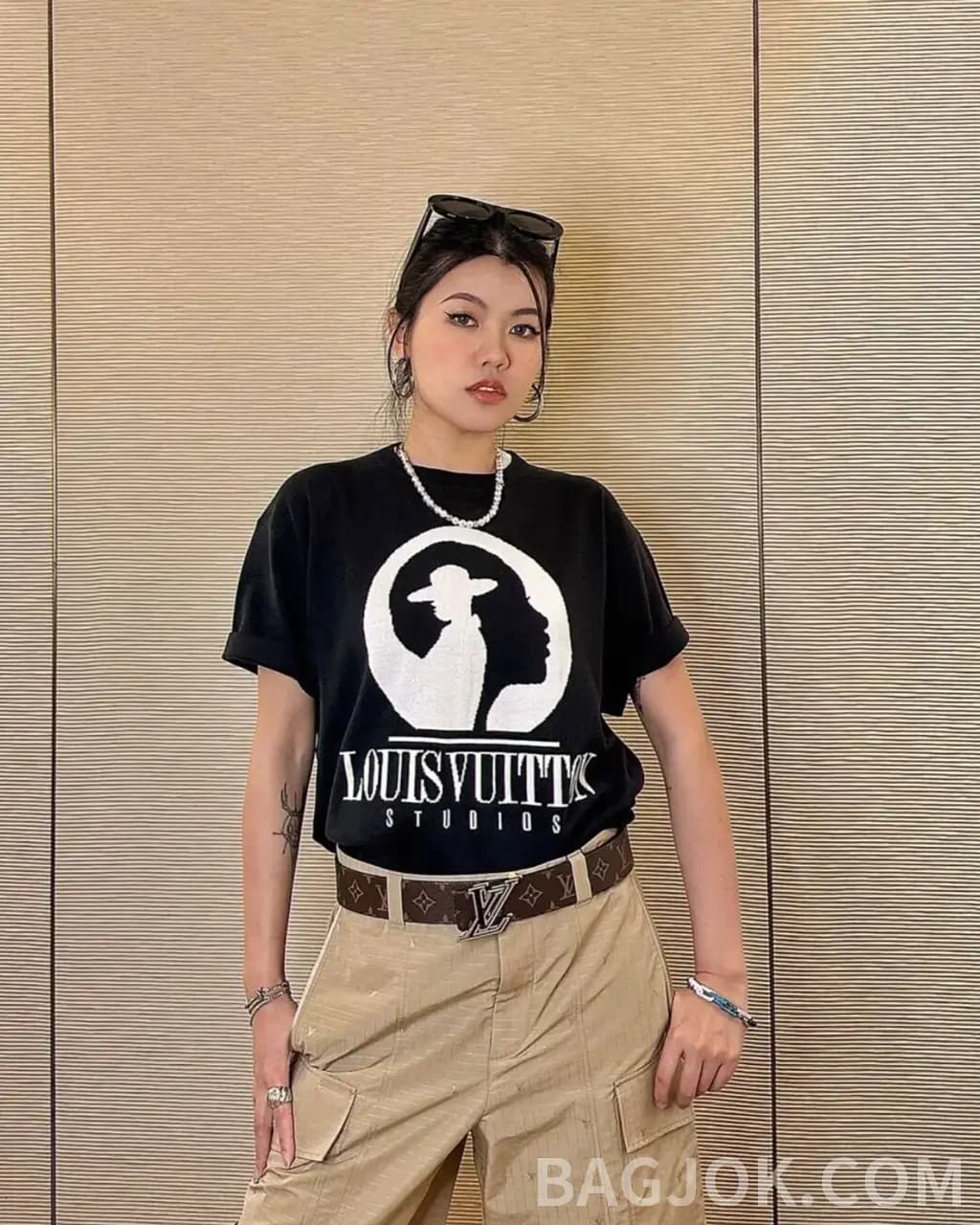 루이비통 루이비통 모노그램 자카드 카고 숏팬츠 상세 이미지