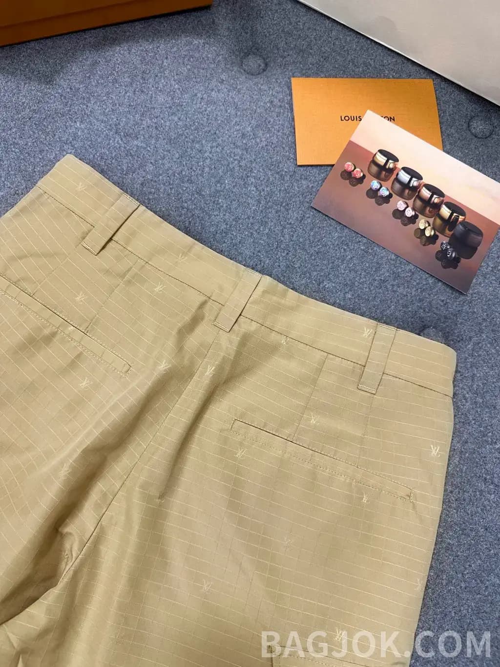 루이비통 루이비통 모노그램 자카드 카고 숏팬츠 상세 이미지
