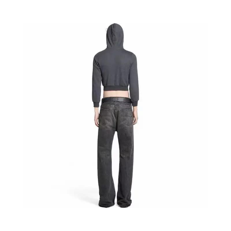 발렌시아가 발렌시아가 헤비 워싱 플레어 와이드 데님 팬츠 상세 이미지