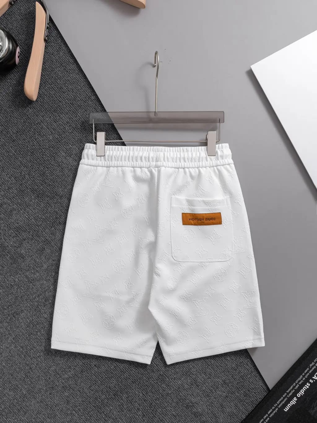 루이비통 루이비통 모노그램 자카드 니트 숏팬츠 상세 이미지