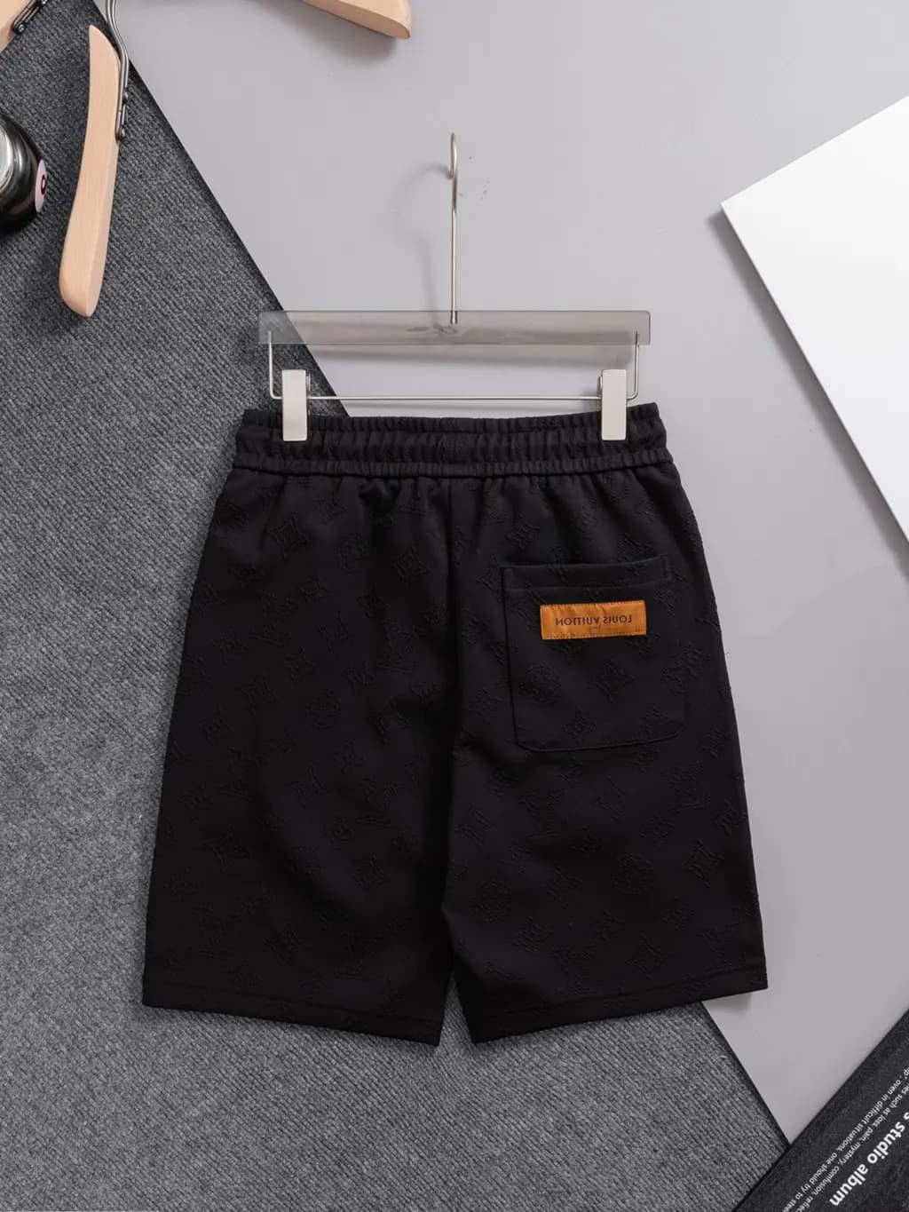 루이비통 루이비통 모노그램 자카드 니트 숏팬츠 상세 이미지