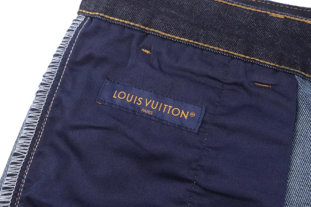 루이비통 LOUIS VUITTON 워싱 데님 쇼츠 상세 이미지