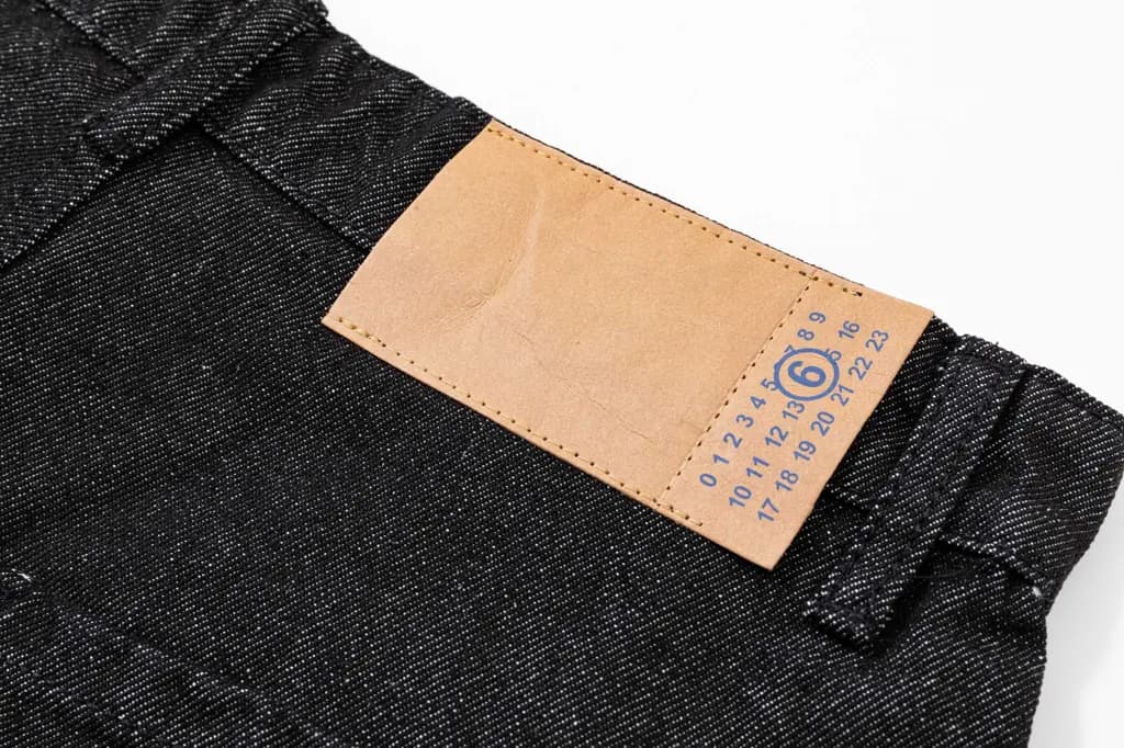 메종마르지엘라 MAISON MARGIELA 넘버링 테이프 데님 쇼츠 상세 이미지