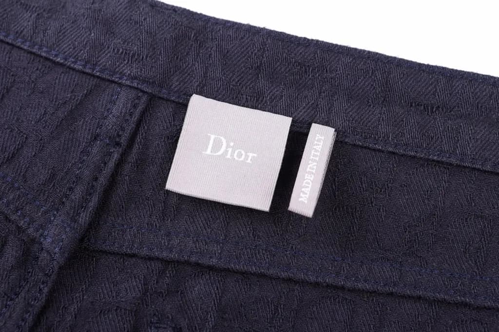 디올 DIOR 오블리크 자카드 데님 팬츠 상세 이미지