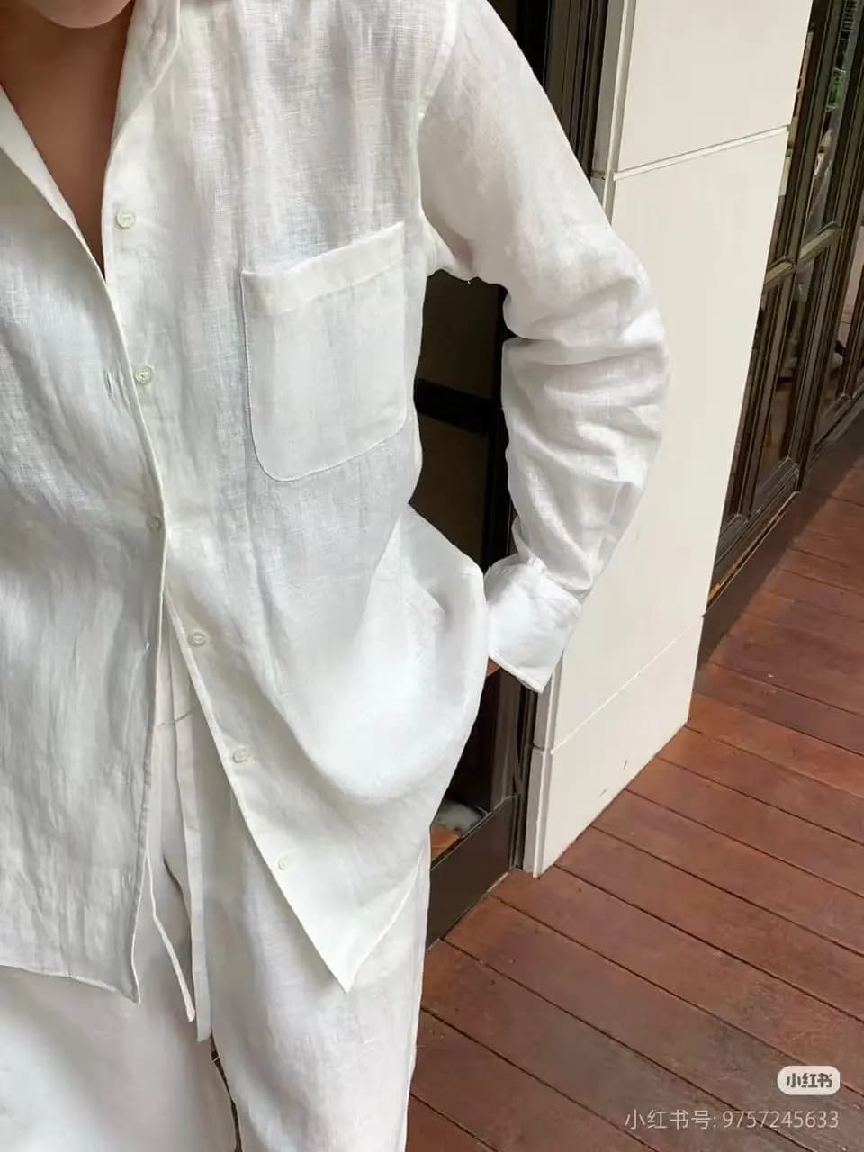 로로피아나 LORO PIANA 린넨 셔츠 상세 이미지