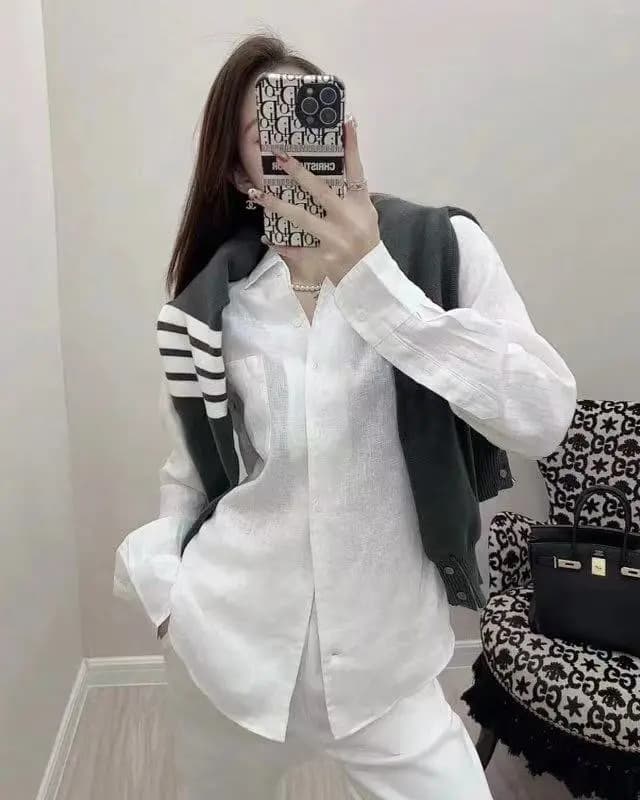 로로피아나 LORO PIANA 린넨 셔츠 상세 이미지