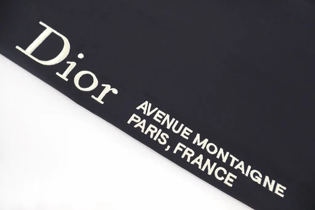 디올 DIOR 아베뉴 몽테뉴 레터링 트랙 팬츠 상세 이미지